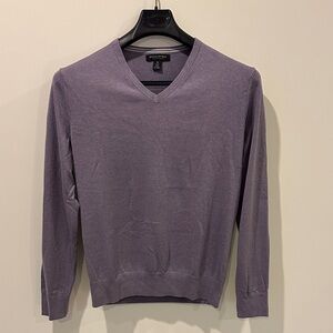 Banana Republic Men's Lavender V-Neck Sweater